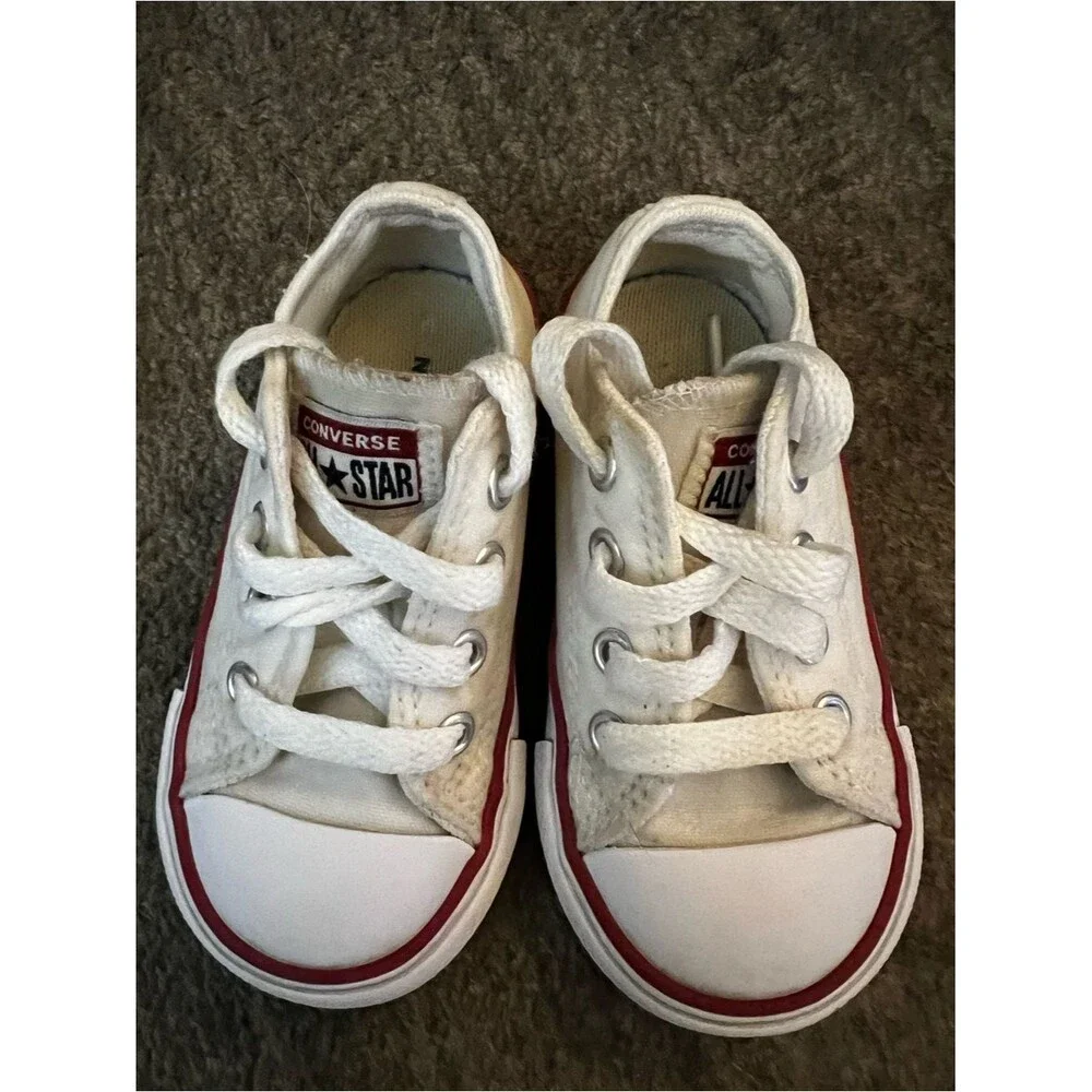 Toddler Shoes Lot Size 5C Converse White Tie Dye Puma Rainbow 3 Pairs GUC